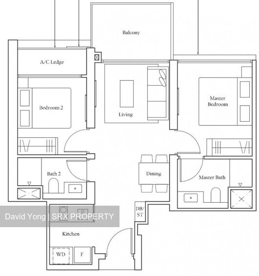 Avenue South Residence (D3), Apartment #555332331